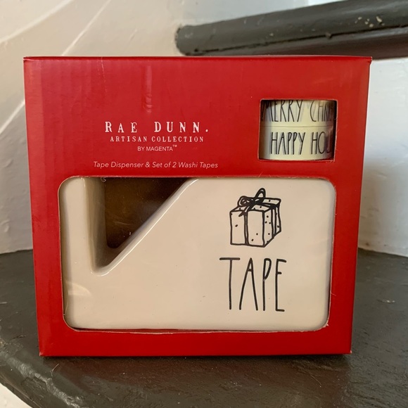 Rae Dunn Office Rae Dunn Christmas Tape Dispenser Poshmark